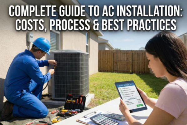 Complete Guide to AC Installation: Costs, Process & Best Practices